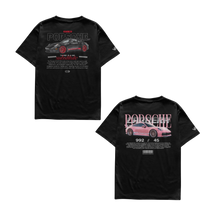 Camiseta Porsche Black e Porsche Pink Casal