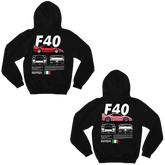 Moletom Ferrari F40 e Ferrari F40 Pink Casal