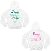 Moletom Porsche Verde e Porsche Rosa Casal