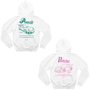 Moletom Porsche Verde e Porsche Rosa Casal