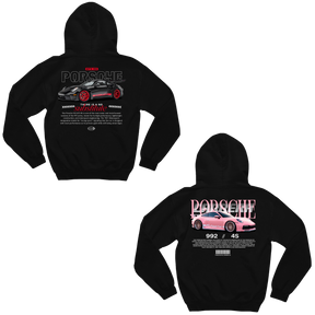 Moletom Porsche Black e Porsche Pink Casal