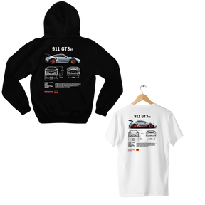 Moletom Porsche + Camiseta Porsche