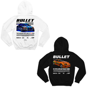 Moletom Bullet Skyline e Bullet Supra