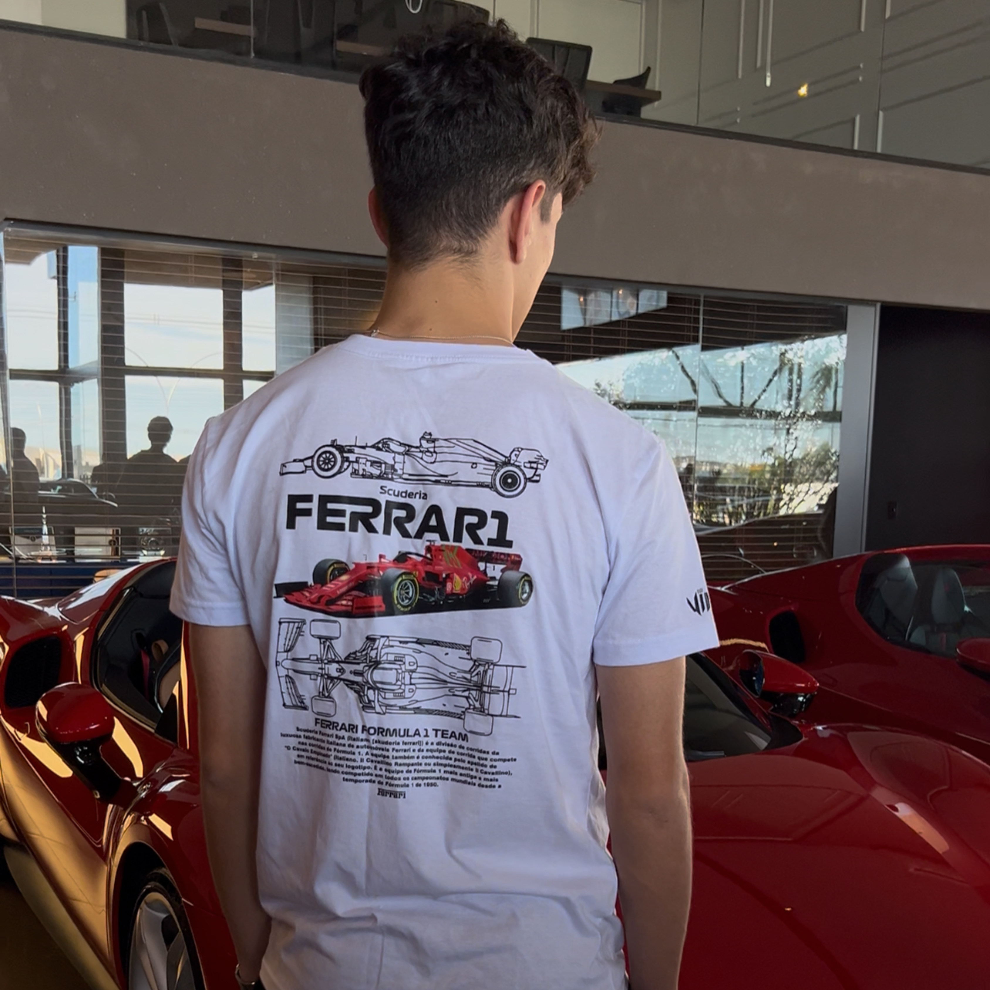 Camiseta Ferrari Scuderia F1