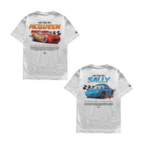 Camiseta I´m Mcqueen e I´m Sally Casal