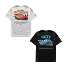 Camiseta I´m Mcqueen e I´m Sally Casal