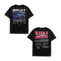 Camisetas Bullet e Suki