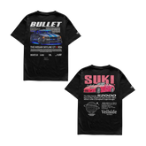 Camiseta Bullet e Suki Casal