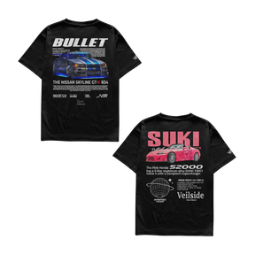 Camiseta Bullet e Suki Casal