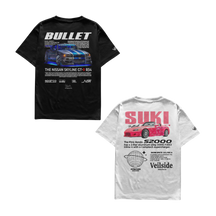 Camiseta Bullet e Suki Casal