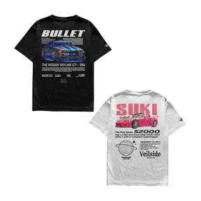 Camiseta Bullet e Suki Casal