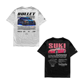 Camiseta Bullet e Suki Casal