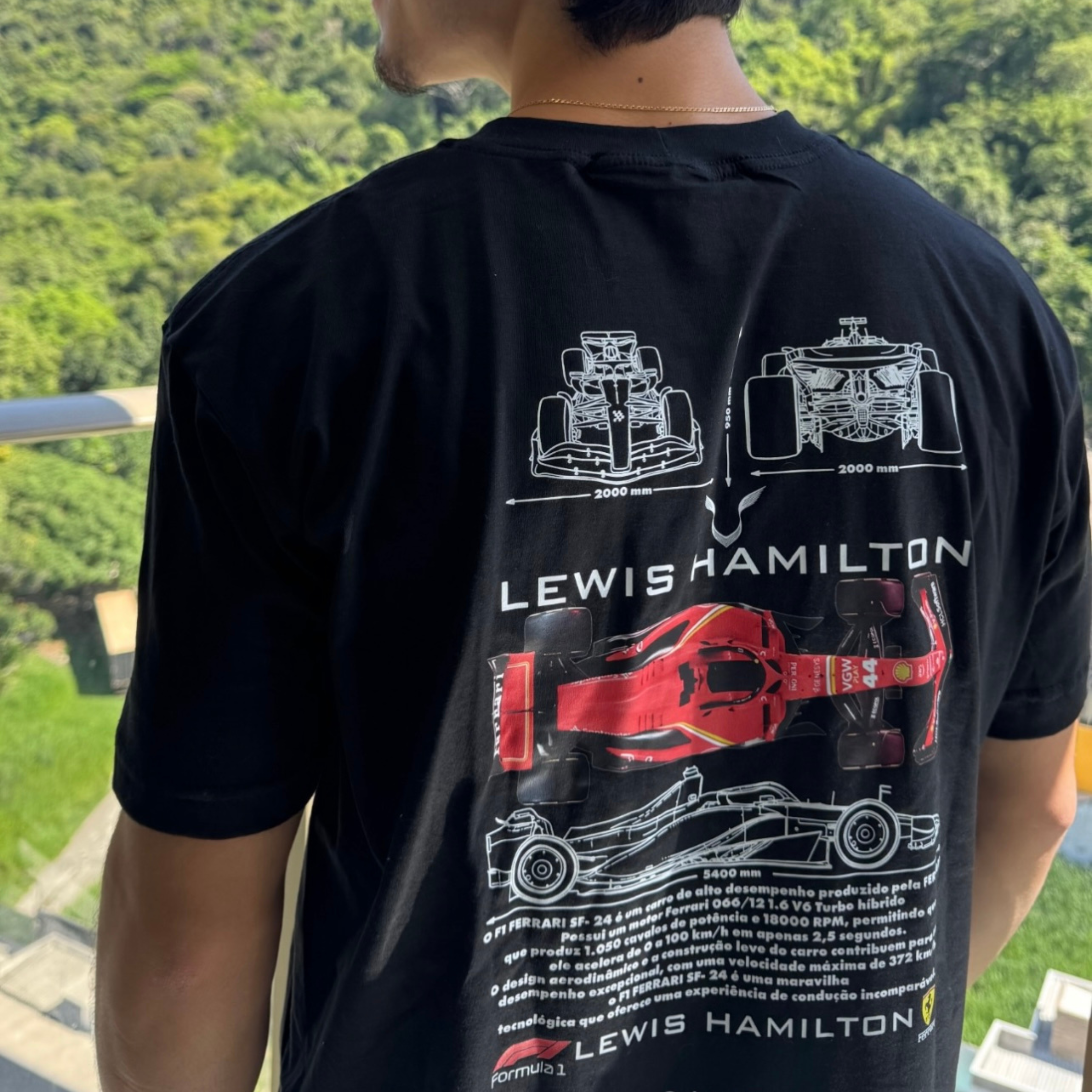 Camiseta Lewis Hamilton F1