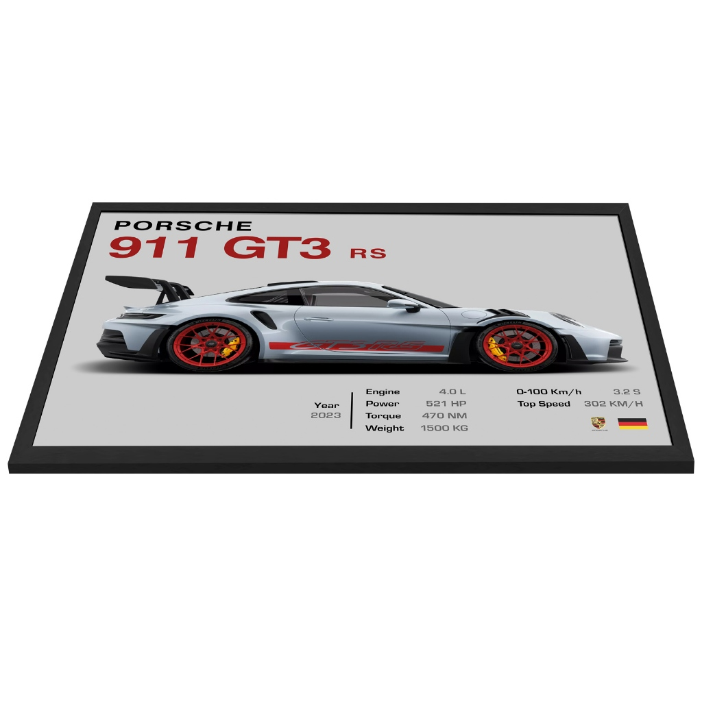 Porsche Painting - 911 GT3 RS - 60x40cm