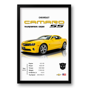 Quadro Camaro SS 40x60cm