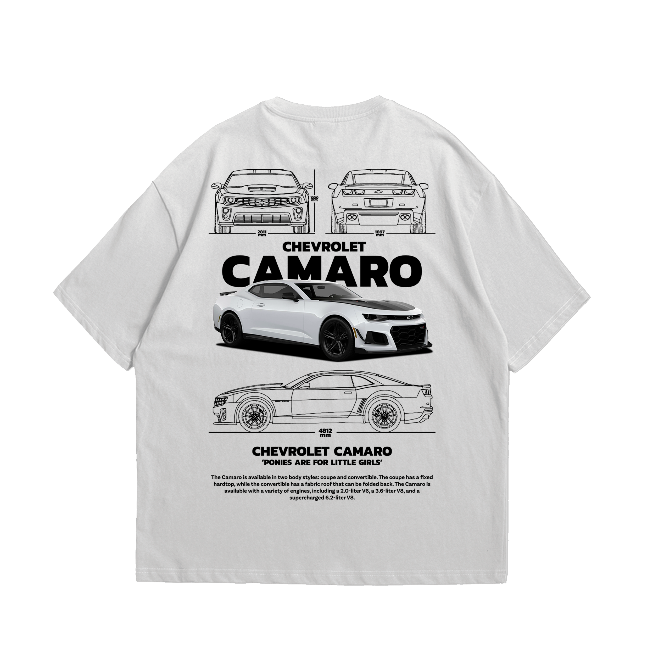 Camiseta Oversized Camaro