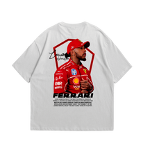 Camiseta Oversized Lewis Hamilton Ferrari