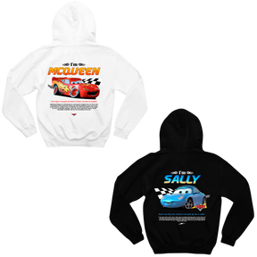 Moletom I´m Mcqueen e I´m Sally Casal