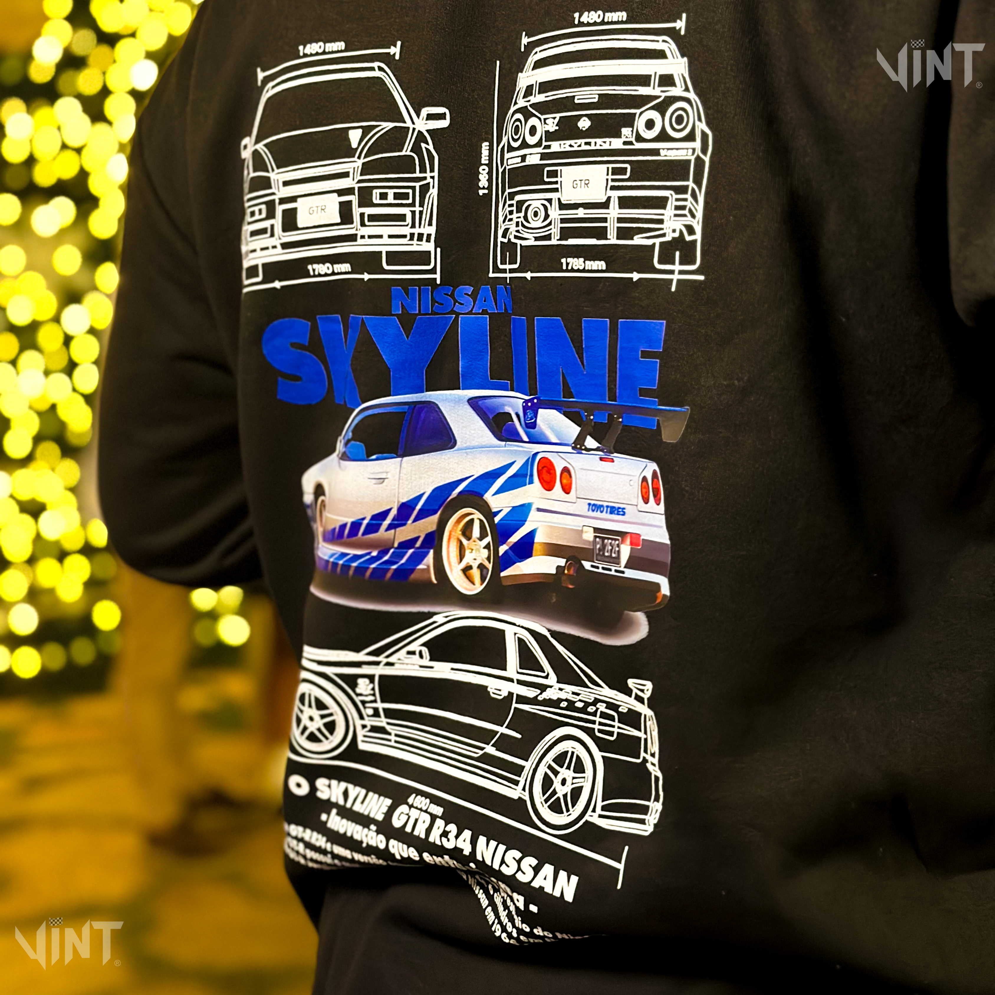 Moletom Nissan Gtr Skyline