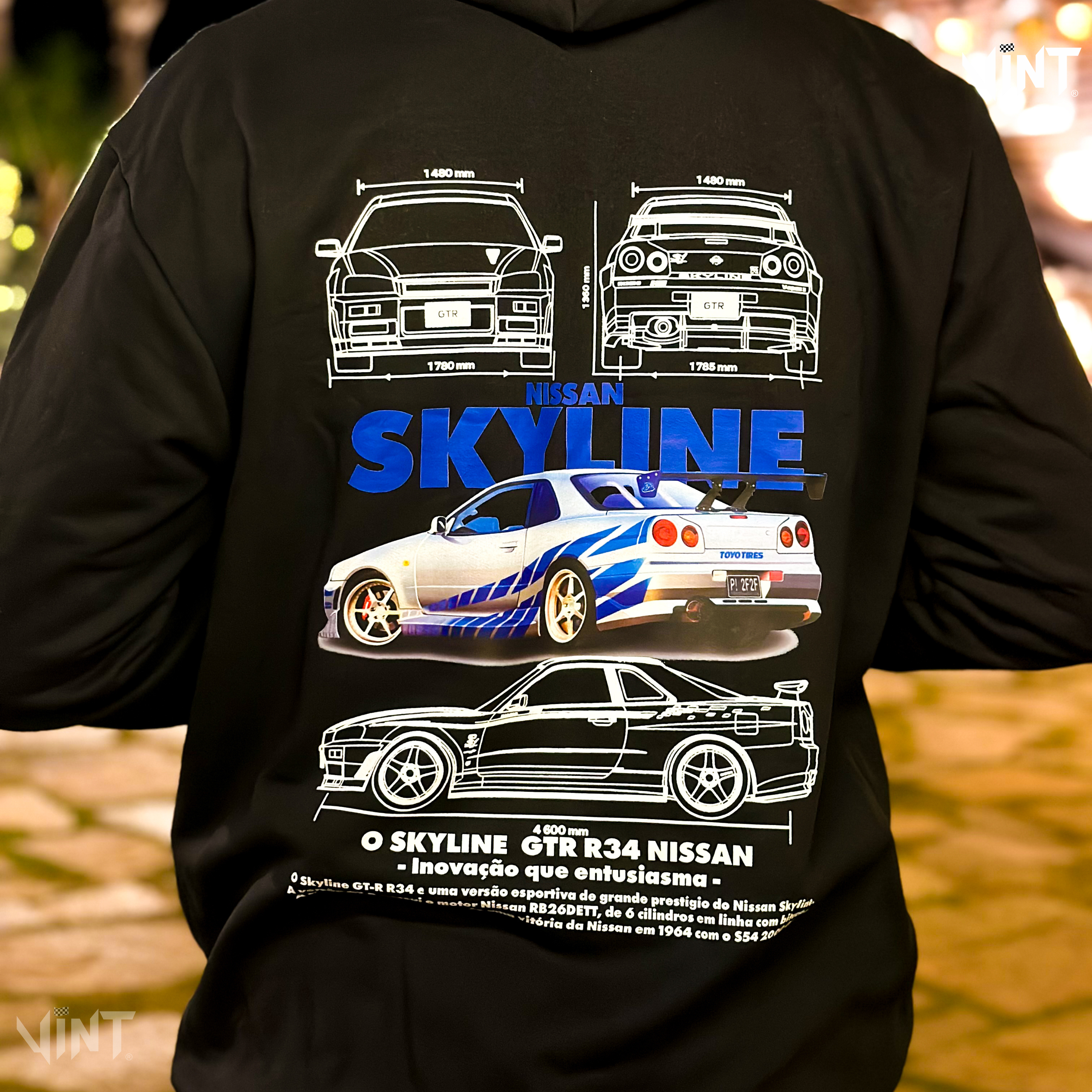 Moletom Nissan Gtr Skyline