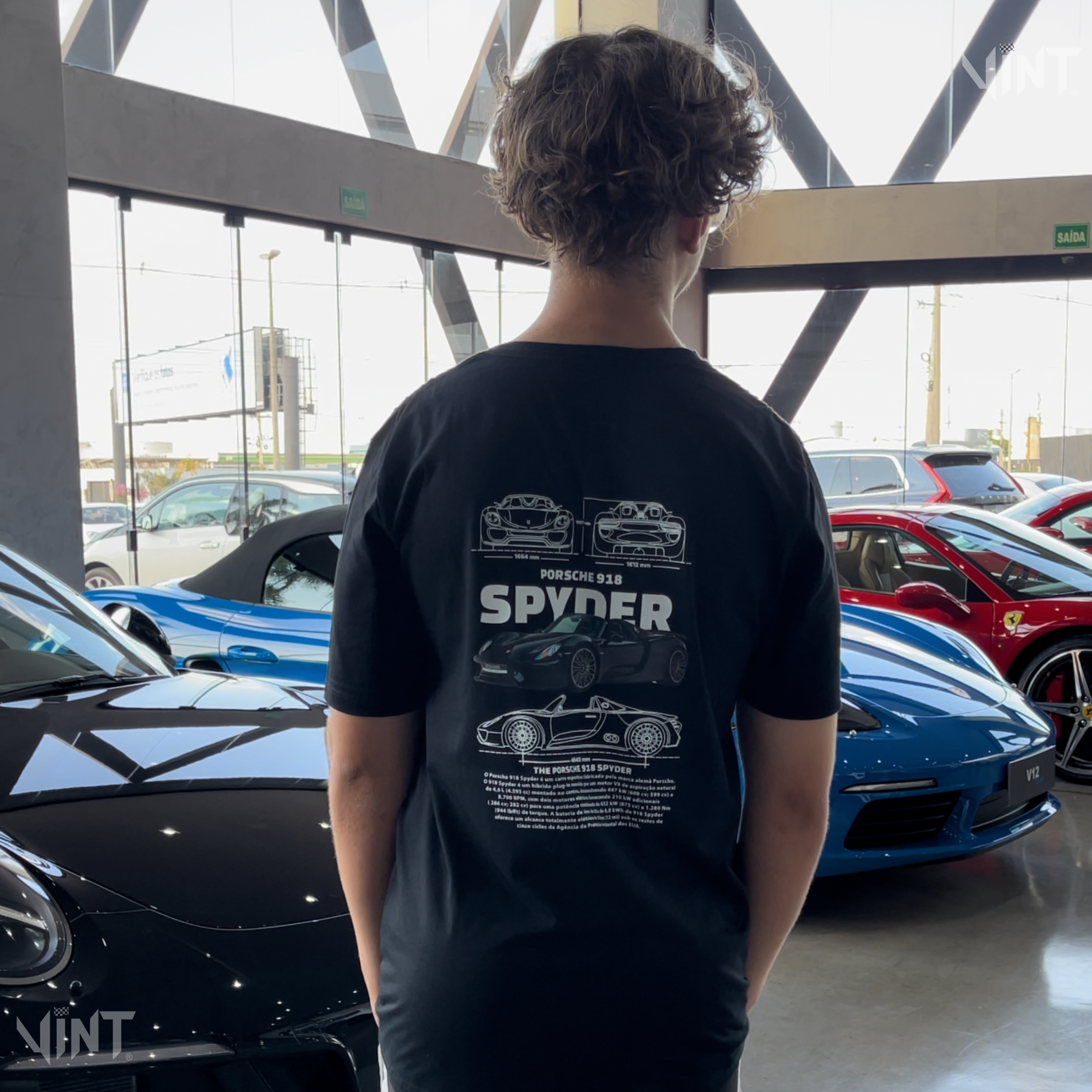 Camiseta Porsche Spyder