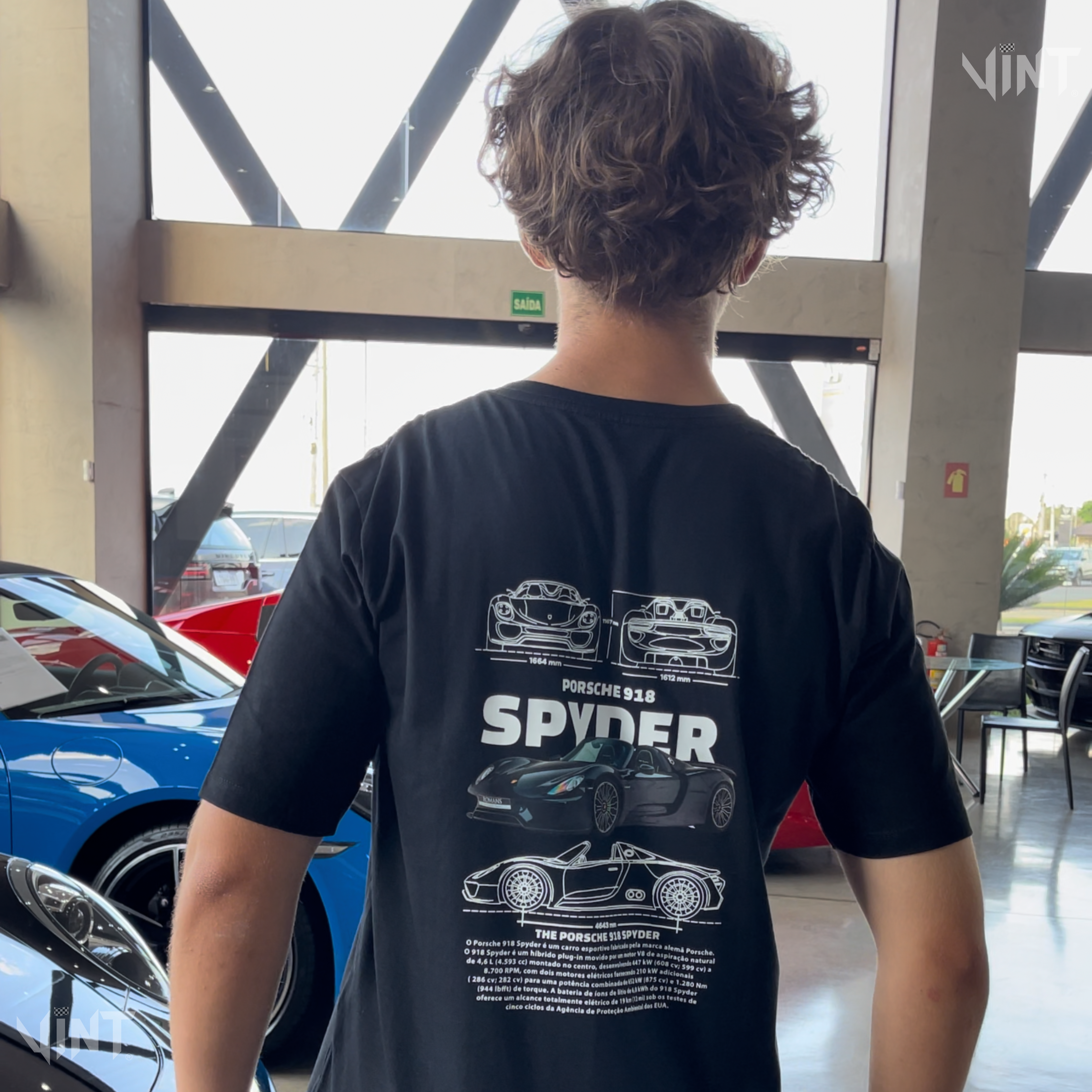 Camiseta Porsche Spyder